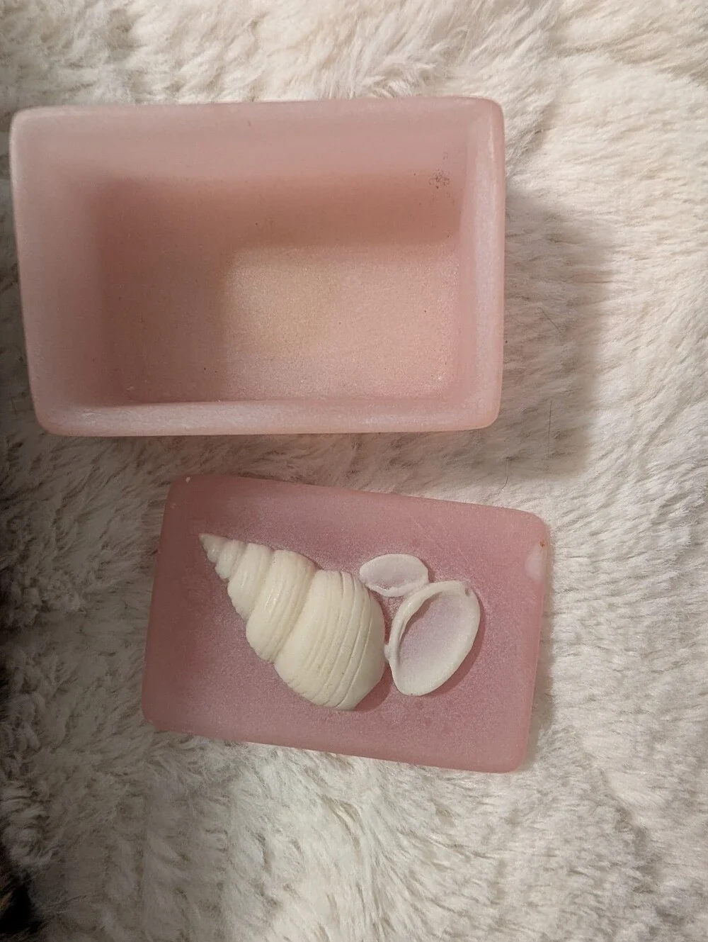 Pink Seashell Decorative Trinket Dish